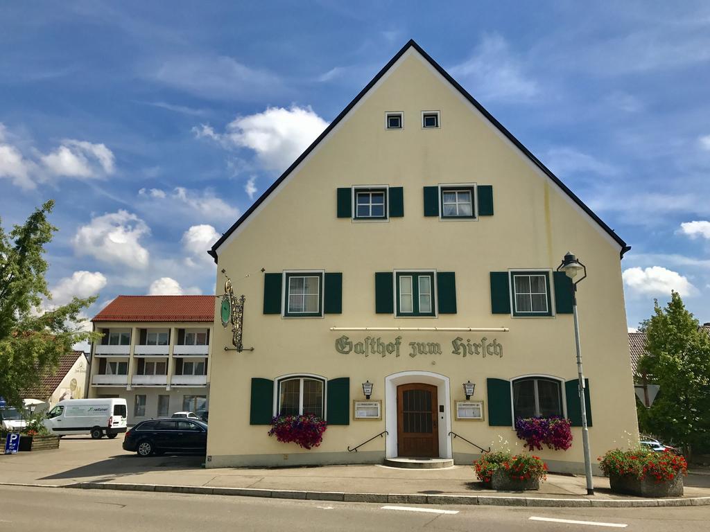 Hotel Zum Hirsch Wertingen Ngoại thất bức ảnh
