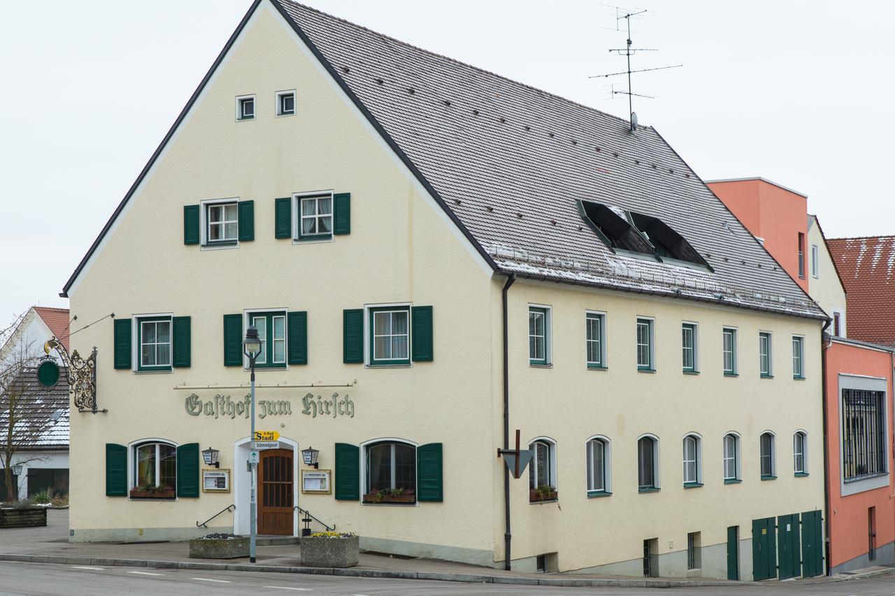 Hotel Zum Hirsch Wertingen Ngoại thất bức ảnh